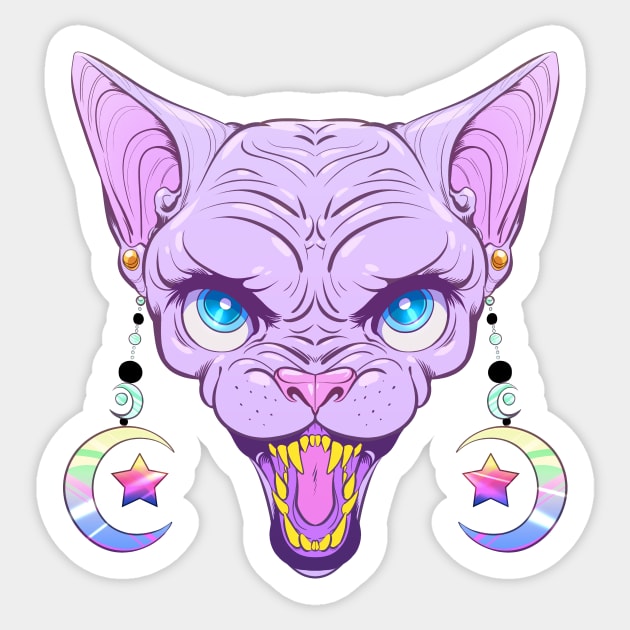 CatS Sticker by gorillaprutt